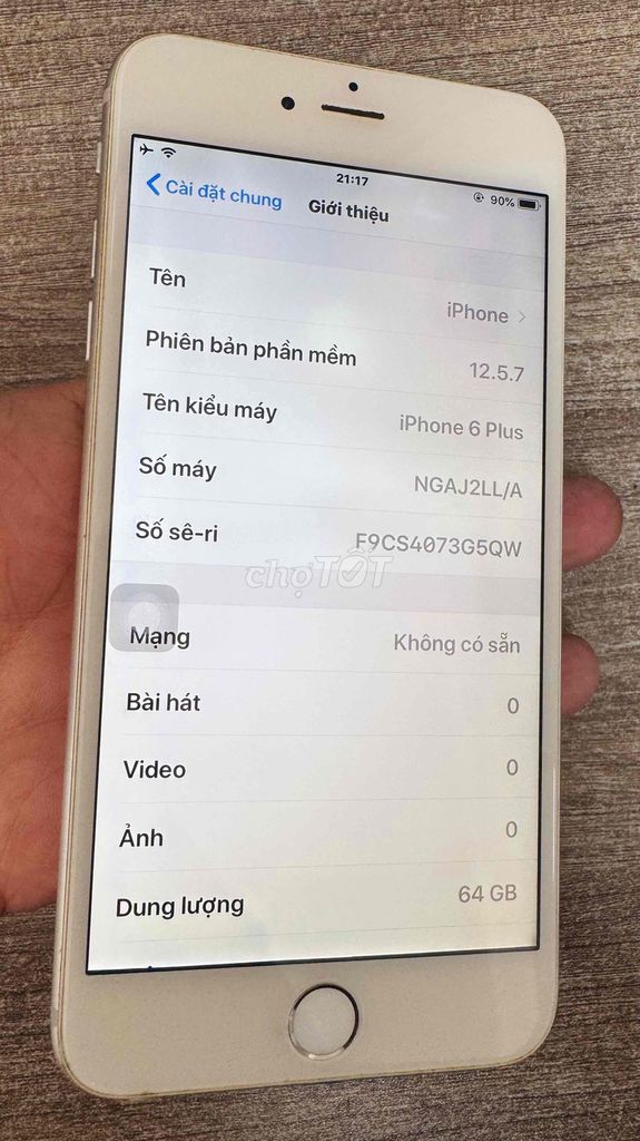 Bán iphone 6plus 64gb QT !. Mua bán Điện thoại tại Quận 3 Tp Hồ Chí Minh được đăng bởi Mr Juan hình 1