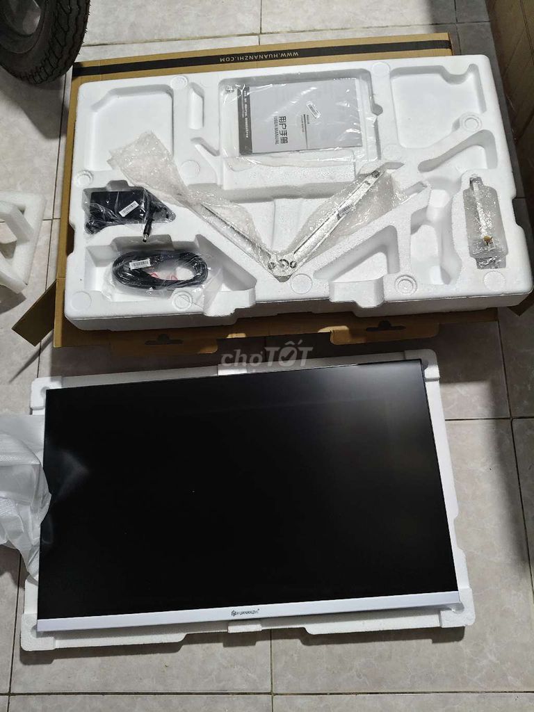 Màn hình Huananzhi 27 inch Full HD 75Hz Trắng. Mua bán Phụ kiện (Màn hình, Chuột...) tại Thành phố Mỹ Tho Tiền Giang được đăng bởi Trung Tin hình 1