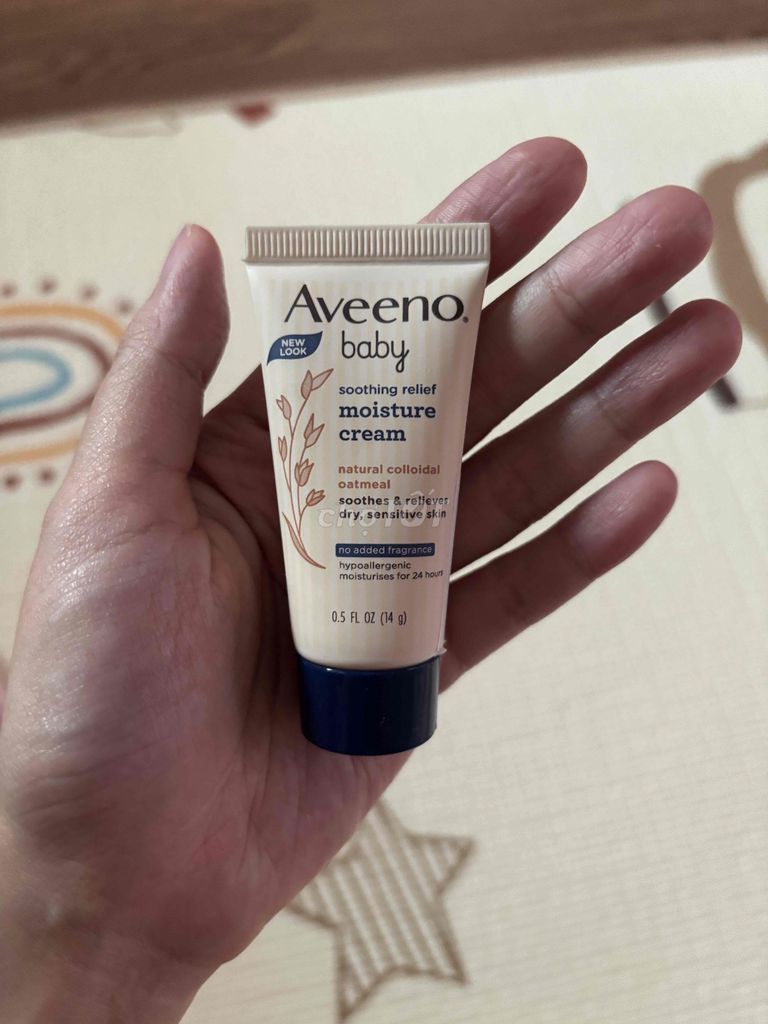 Kem dưỡng ẩm Aveeno Soothing Relief 2 chai. Mua bán Mẹ và bé tại Quận 7 Tp Hồ Chí Minh được đăng bởi Quỳnh dọn nhà ăn Tết  hình 1