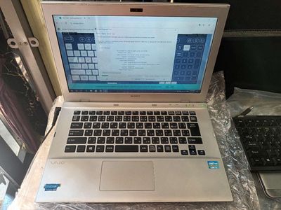 Sony SVT14119CTS i5-3317U ram8gb ssd120gb mỏng nhẹ