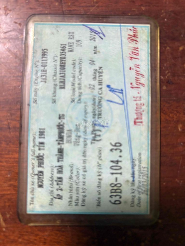 WAVE RSX đ/k2015 còn đẹp 80% gthl. Mua bán Xe máy tại Huyện Thủ Thừa Long An được đăng bởi Thanh lý giá rẻ hình 5