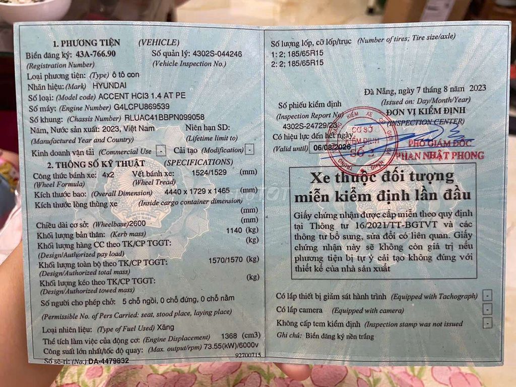 2023 1.4 AT - 19000 km. Mua bán Ô tô tại Quận Liên Chiểu Đà Nẵng được đăng bởi phúc hình 9