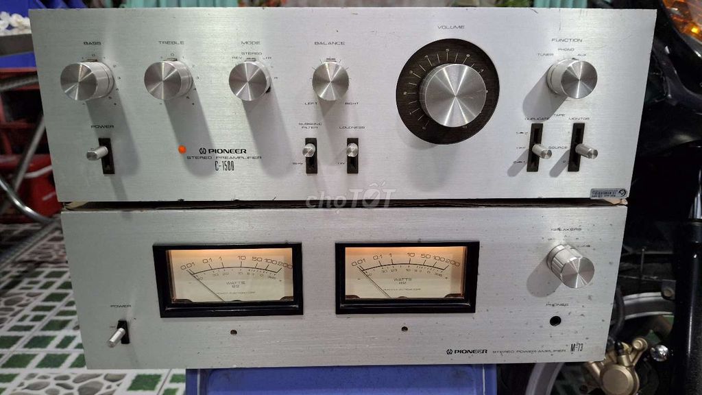 Pioneer M73, C-1500 Bạc. Mua bán Tivi, Âm thanh tại Huyện Bình Chánh Tp Hồ Chí Minh được đăng bởi A Công hình 1
