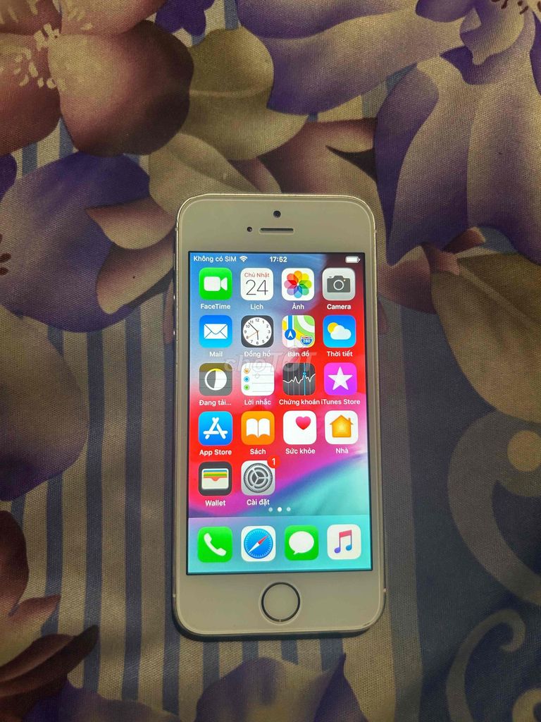 iPhone 5s 16GB Bạc. Mua bán Điện thoại tại Thành phố Thủ Dầu Một Bình Dương được đăng bởi NHỌ TV hình 1