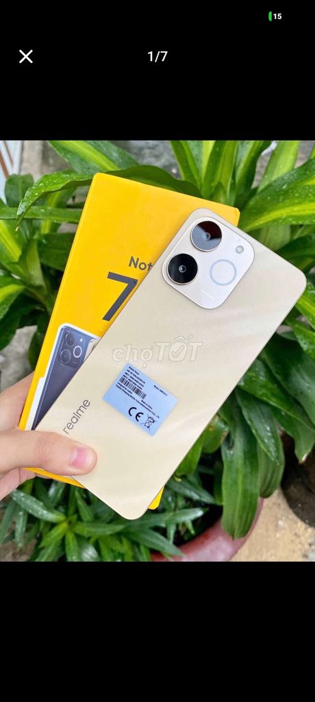Realme Note 70 128GB Vàng. Mua bán Điện thoại tại Quận Gò Vấp Tp Hồ Chí Minh được đăng bởi Tâm Hoàng hình 1