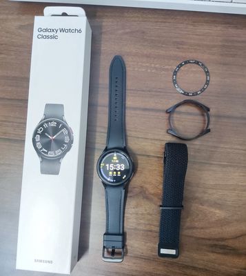 Samsung watch 6 classic 43mm mới mua 2 tuần