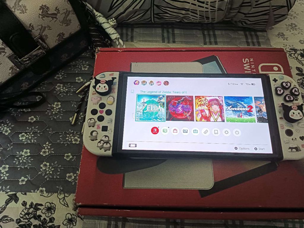 Máy chơi game Nintendo Switch OLED Trắng Likenew. Mua bán Thiết bị chơi game tại Huyện Kiến Xương Thái Bình được đăng bởi 洋娃娃 hình 1
