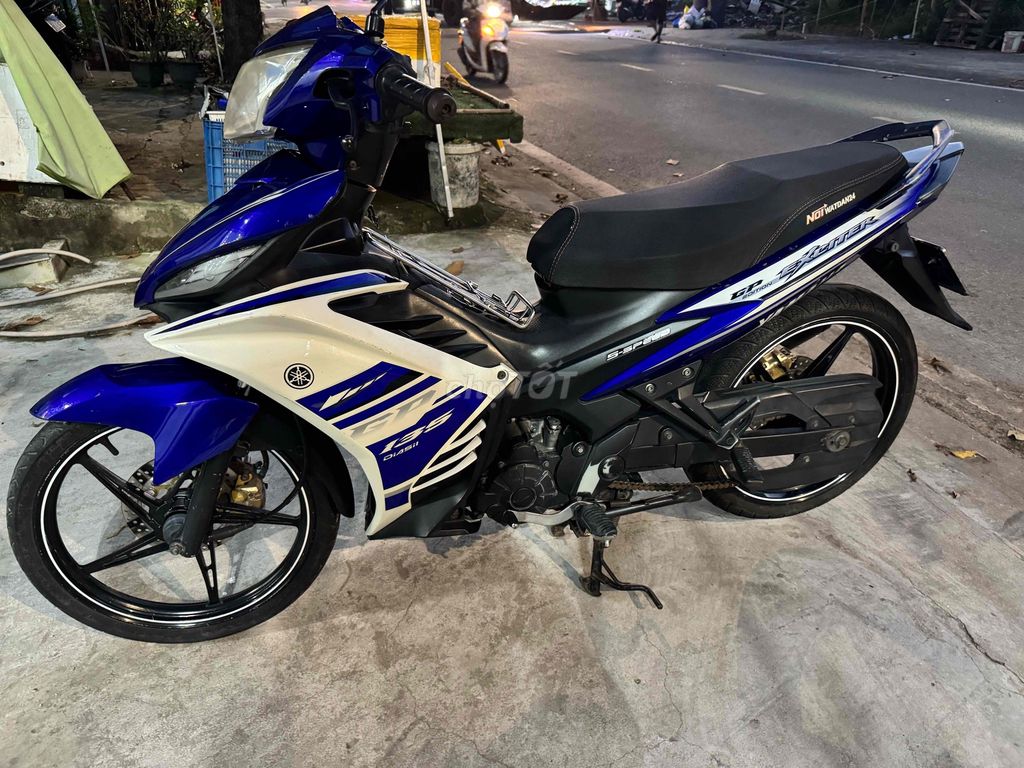 Yamaha Exciter 135 Xanh trắng. Mua bán Xe máy tại Thành phố Thủ Dầu Một Bình Dương được đăng bởi hien pham hình 5
