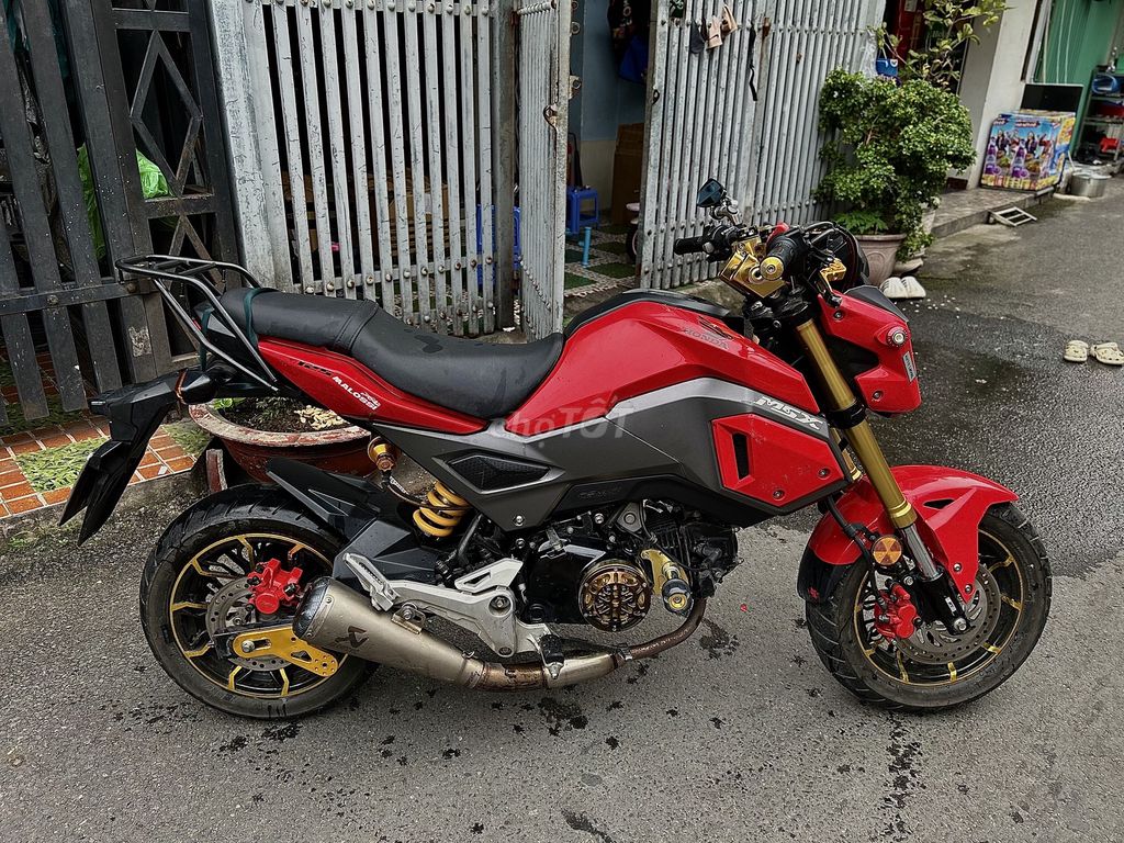 Honda MSX màu Đỏ. Mua bán Xe máy tại Quận Gò Vấp Tp Hồ Chí Minh được đăng bởi Minh  hình 3