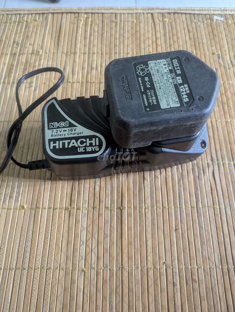 Sạc pin Hitachi Ni-Cd 110V Đen. Mua bán Phụ kiện (Màn hình, Chuột...) tại Huyện Thăng Bình Quảng Nam được đăng bởi My My hình 1