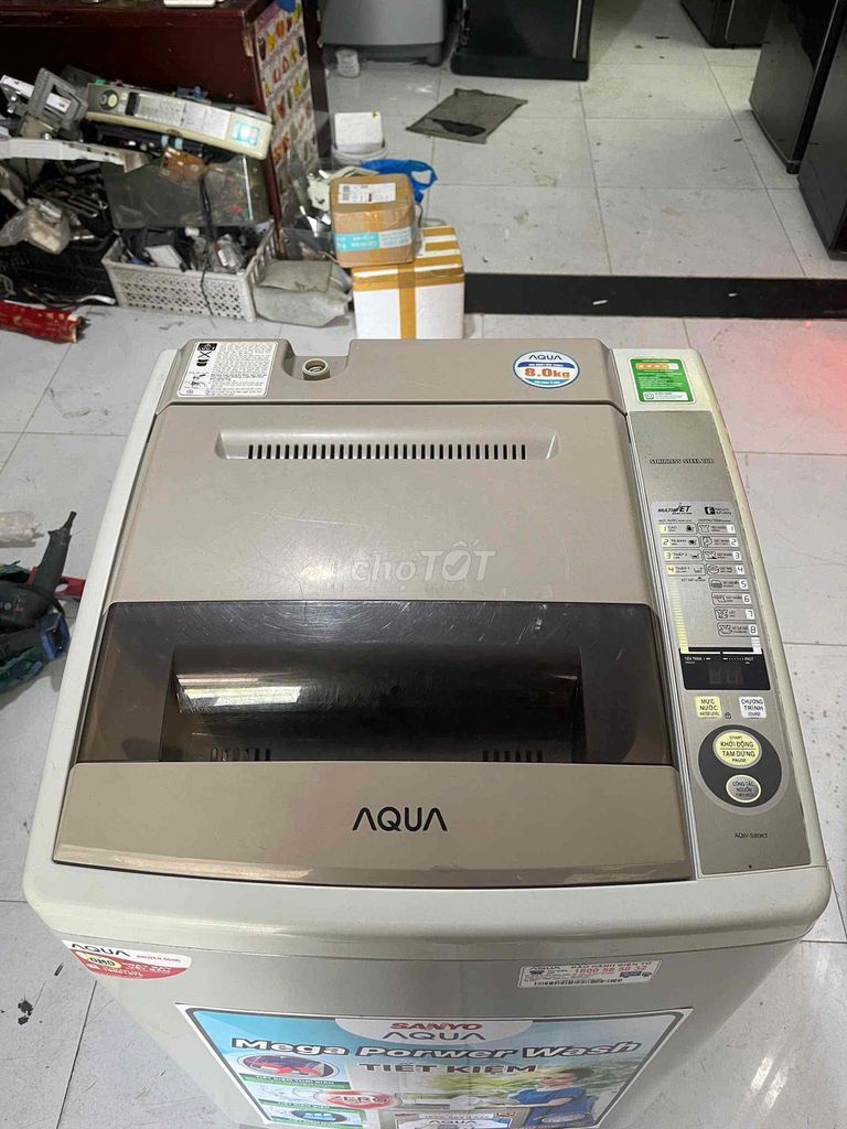 MÁY GIẶT AQUAA 9kg CHƯA QUA SỬA CHỮA-GIẶT VẮT ÊM