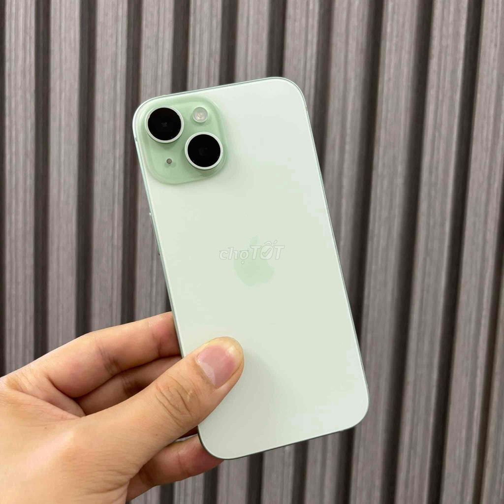 iPhone 15 FULLBOX green NEW CHẤT APPLE 02/2025