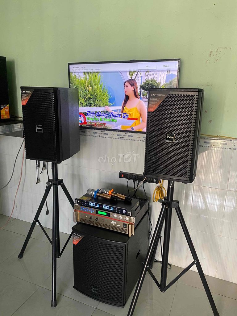 giàn karaoke gia đình chuẩn vip TRON BỘ