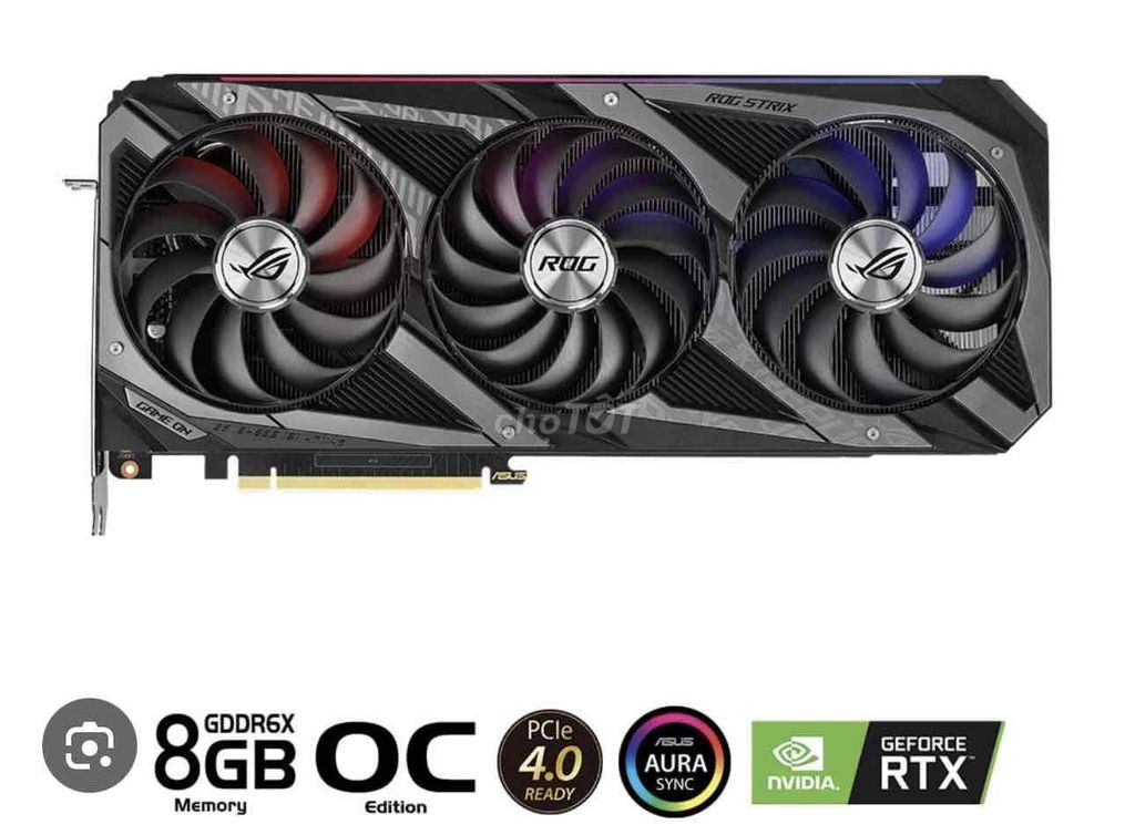 Card đồ họa ROG Strix 3070ti. Mua bán Linh kiện (RAM, Card...) tại Huyện Gò Quao Kiên Giang được đăng bởi Trường An hình 1