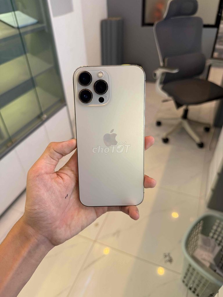 Apple iPhone 13 Pro Max 128GB Trắng. Mua bán Điện thoại tại Quận Lê Chân Hải Phòng được đăng bởi Nghiêm Thượng Mobile hình 1