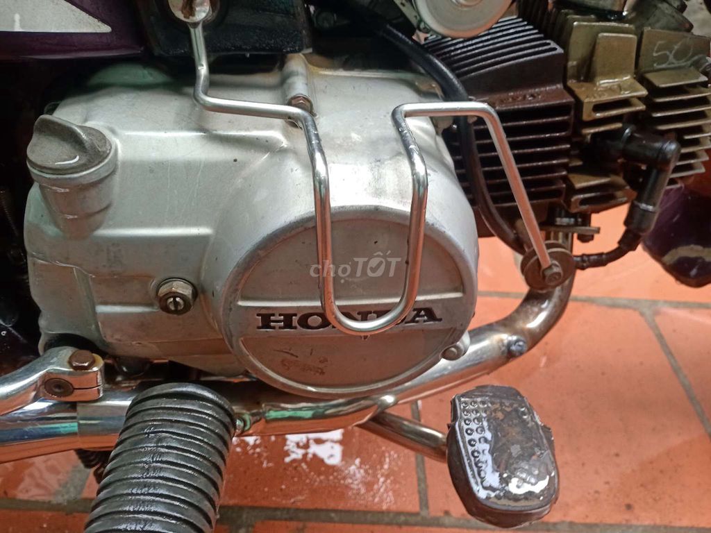 Honda Dream II Tím Trắng. Mua bán Xe máy tại Huyện Hoài Đức Hà Nội được đăng bởi Hung Nguyen hình 5