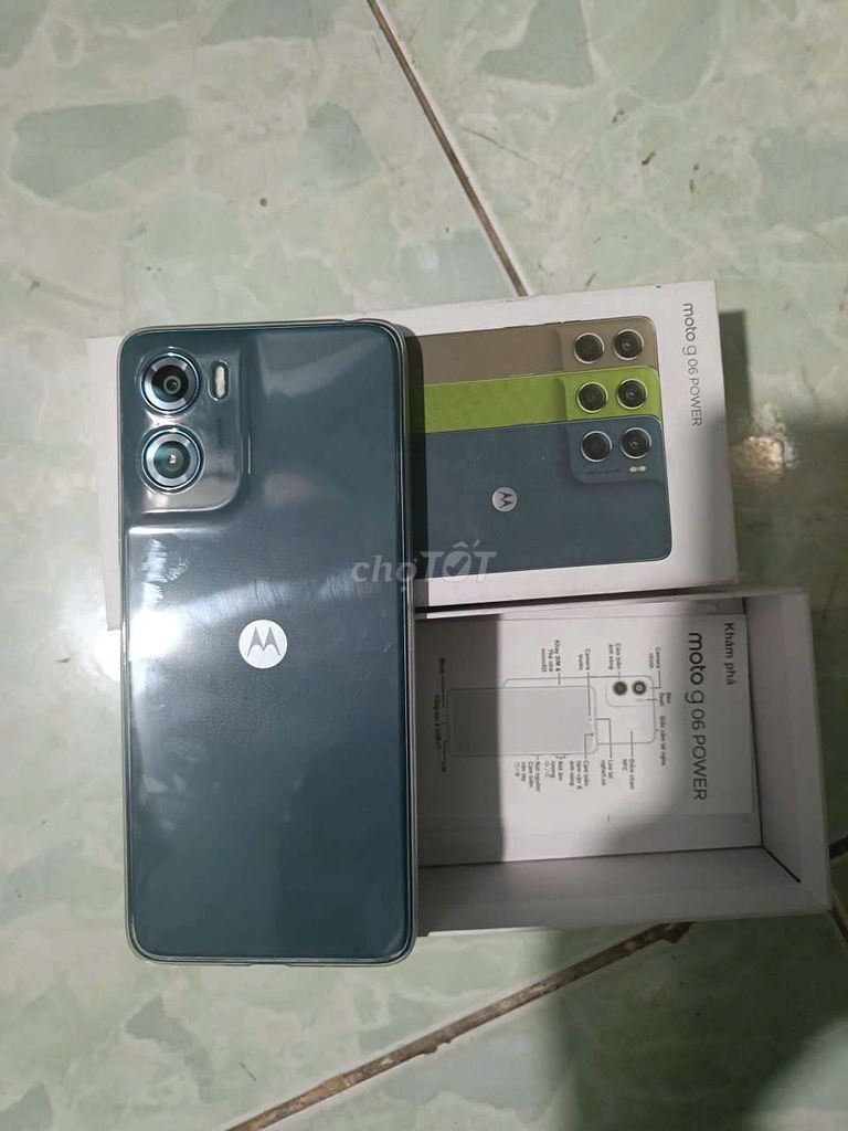 Motorola G06 Power Xám Đã sử dụng. Mua bán Điện thoại tại Thành phố Thuận An Bình Dương được đăng bởi trường hợp  hình 1