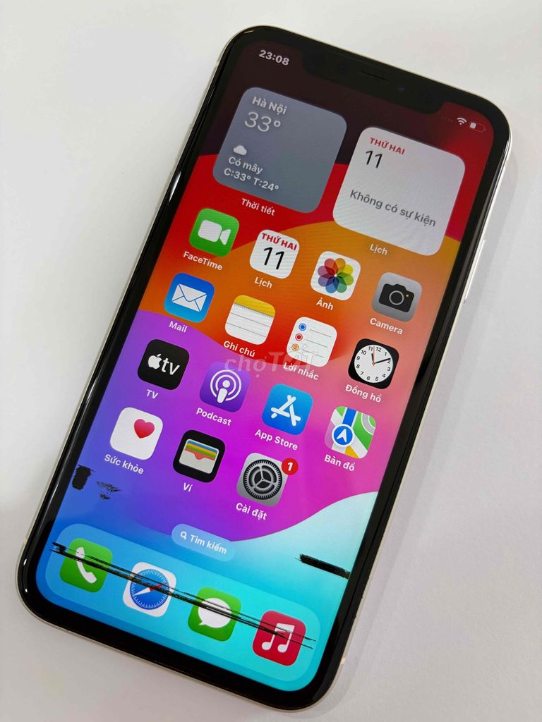 Apple iPhone 11 Trắng. Mua bán Điện thoại tại Thành phố Vĩnh Long Vĩnh Long được đăng bởi Tang Phu hình 1