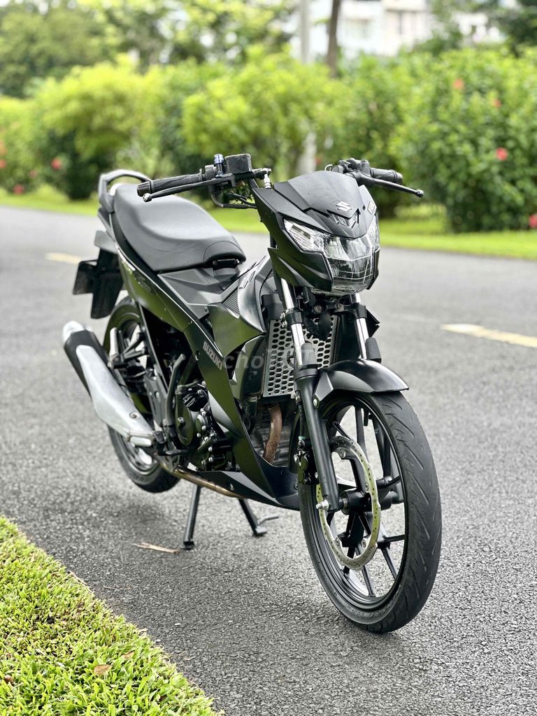 Satria 150cc.Máy Zin Nguyên.Máy Siêu Chất.Ngay Chủ. Mua bán Xe máy tại Quận Gò Vấp Tp Hồ Chí Minh được đăng bởi VESPA ĐỨC NGUYỄN  hình 5