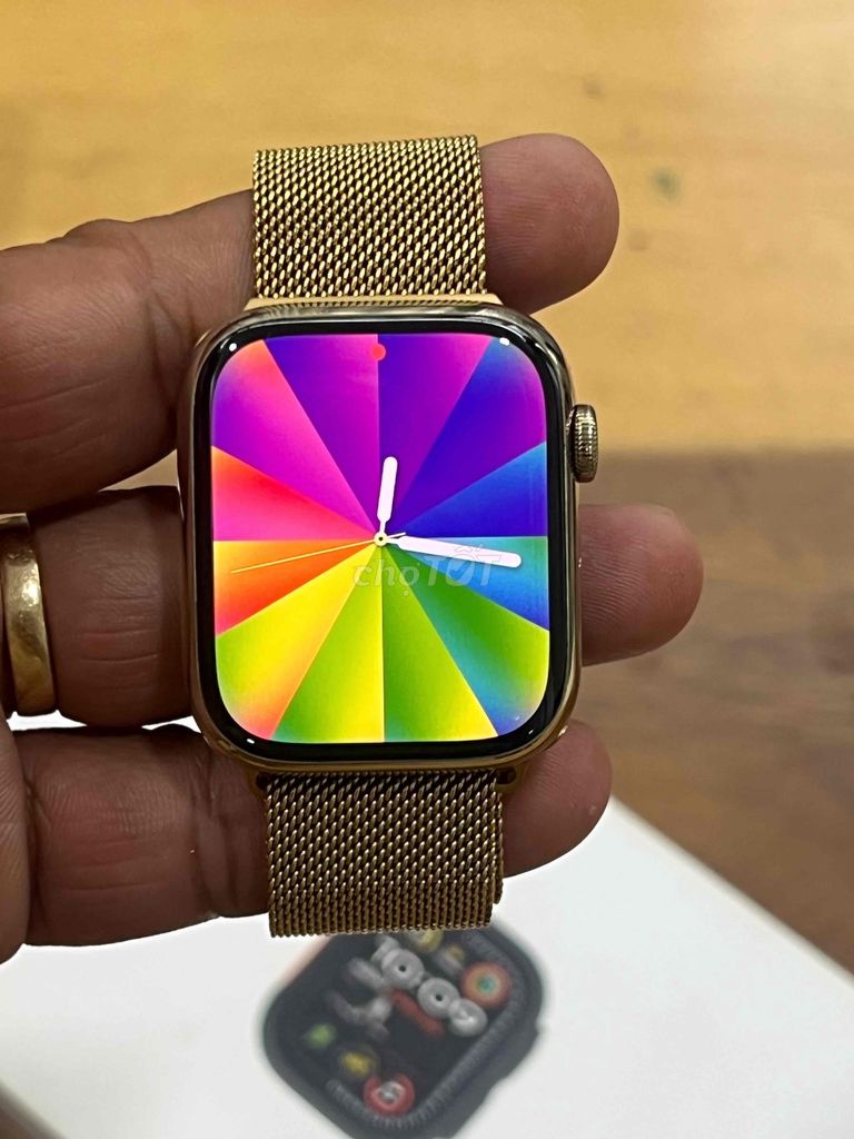 Đồng hồ thông minh Thép Vàng 45mm Mới 99%. Mua bán Thiết bị đeo thông minh tại Quận Tân Phú Tp Hồ Chí Minh được đăng bởi Phan Tien Sỹ hình 1