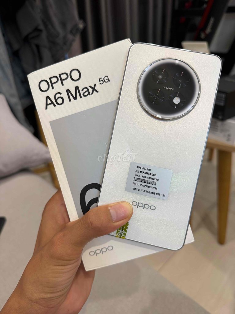Oppo A6 Max 5G 256GB Trắng Like New. Mua bán Điện thoại tại Thành phố Thủ Đức Tp Hồ Chí Minh được đăng bởi Hải Nam Store hình 1