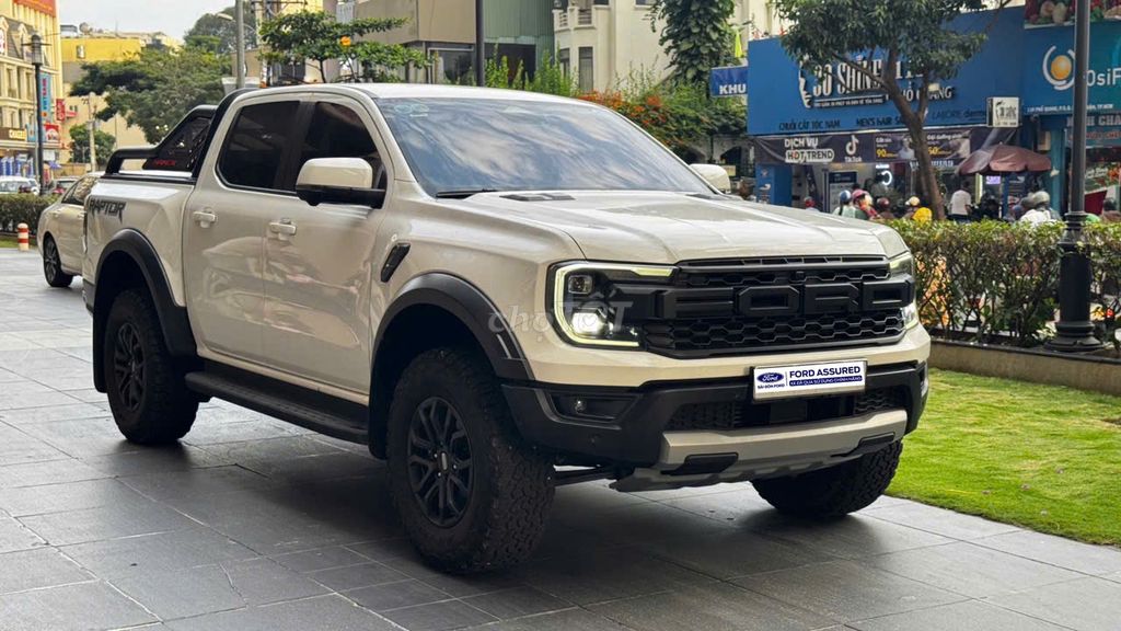 Ford Ranger Raptor 2023 15100 km Trắng. Mua bán Ô tô tại Quận 3 Tp Hồ Chí Minh được đăng bởi Duy Vỹ hình 1