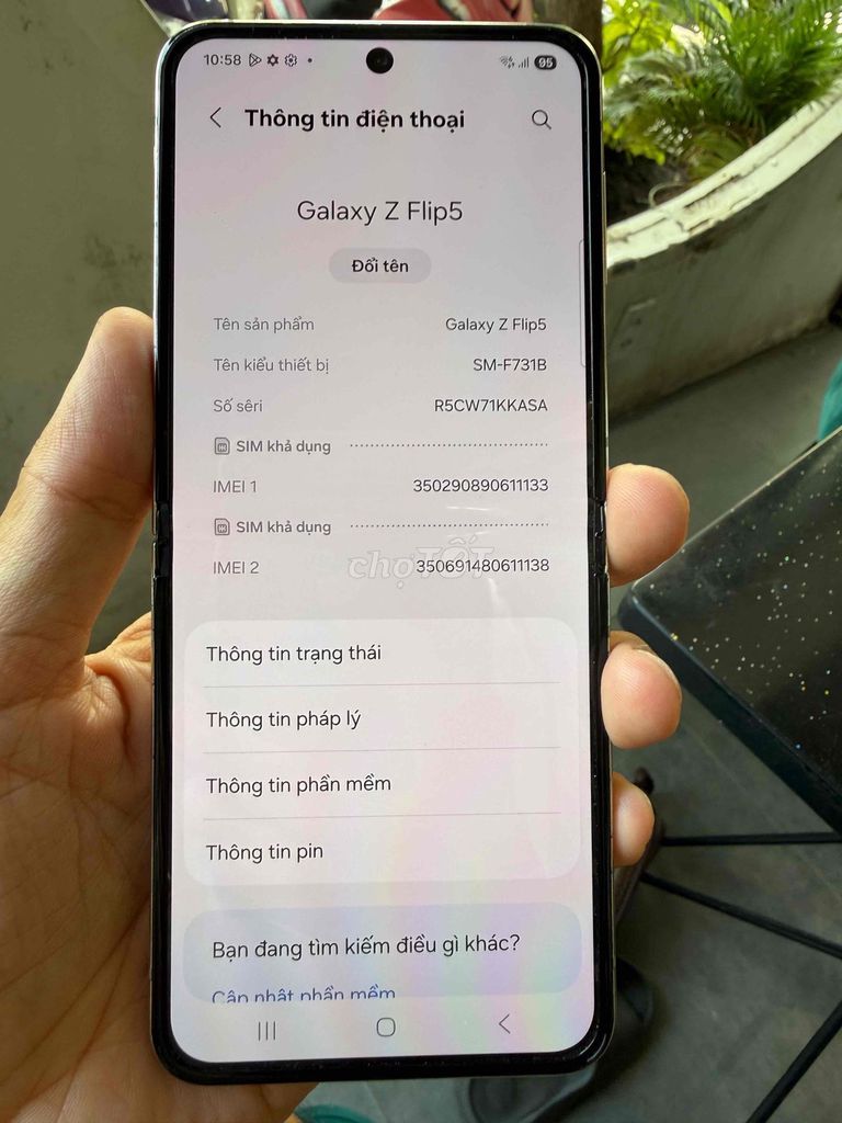 Samsung Galaxy Z Flip5 256GB 2 SIM. Mua bán Điện thoại tại Quận Gò Vấp Tp Hồ Chí Minh được đăng bởi Nguyễn Thanh Văn hình 1