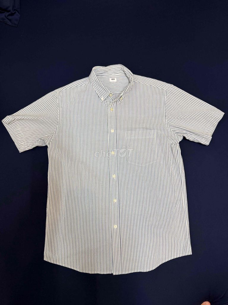 Áo sơ mi Uniqlo Nam L Cotton xốp. Mua bán Quần áo tại Thành phố Cà Mau Cà Mau được đăng bởi Hòa Lê hình 1