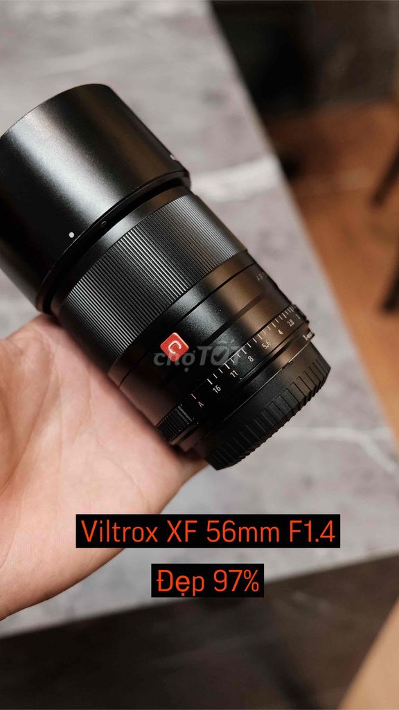 Ống kính Viltrox XF 56mm F1.4. Mua bán Máy ảnh, Máy quay tại Thành phố Biên Hòa Đồng Nai được đăng bởi The Pixel Biên Hoà hình 1