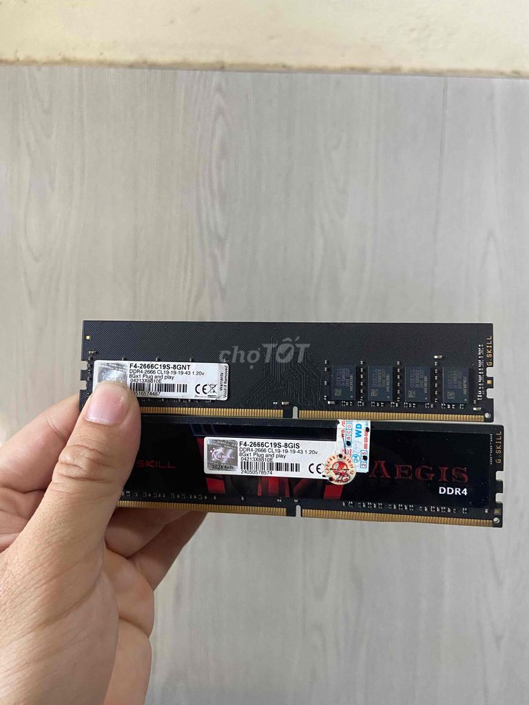 Ram D4 8G 2666. Mua bán Linh kiện (RAM, Card...) tại Quận Liên Chiểu Đà Nẵng được đăng bởi NTC hình 1