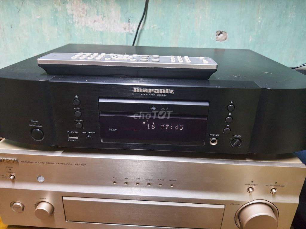 MARANTZ CD-6004  black Đong Thành Hòa Phúc hết BH. Mua bán Tivi, Âm thanh tại Quận Đống Đa Hà Nội được đăng bởi Đào phương Nga  hình 1