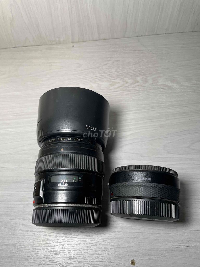 Ống kính Canon EF 85 USM. Mua bán Máy ảnh, Máy quay tại Huyện Cái Bè Tiền Giang được đăng bởi Duy Khanh hình 1