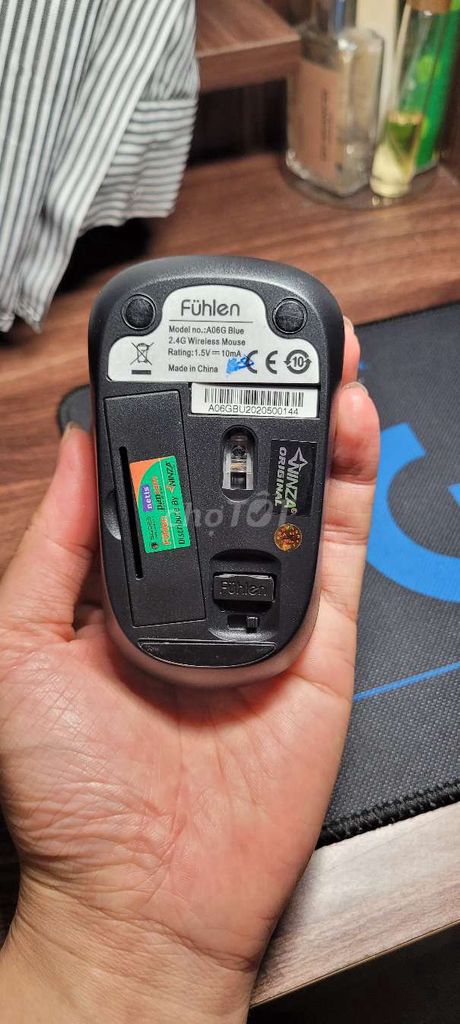 Chuột Fuhlen A06G Đen Đã sử dụng. Mua bán Phụ kiện (Màn hình, Chuột...) tại Huyện Hiệp Hòa Bắc Giang được đăng bởi Nguyễn Hải hình 1