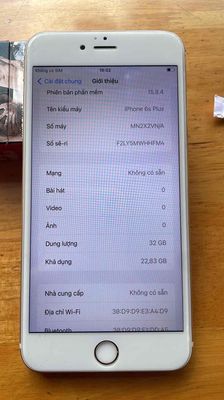 iPhone 6s Plus 32GB còn khá đẹp cho a e chữa cháy