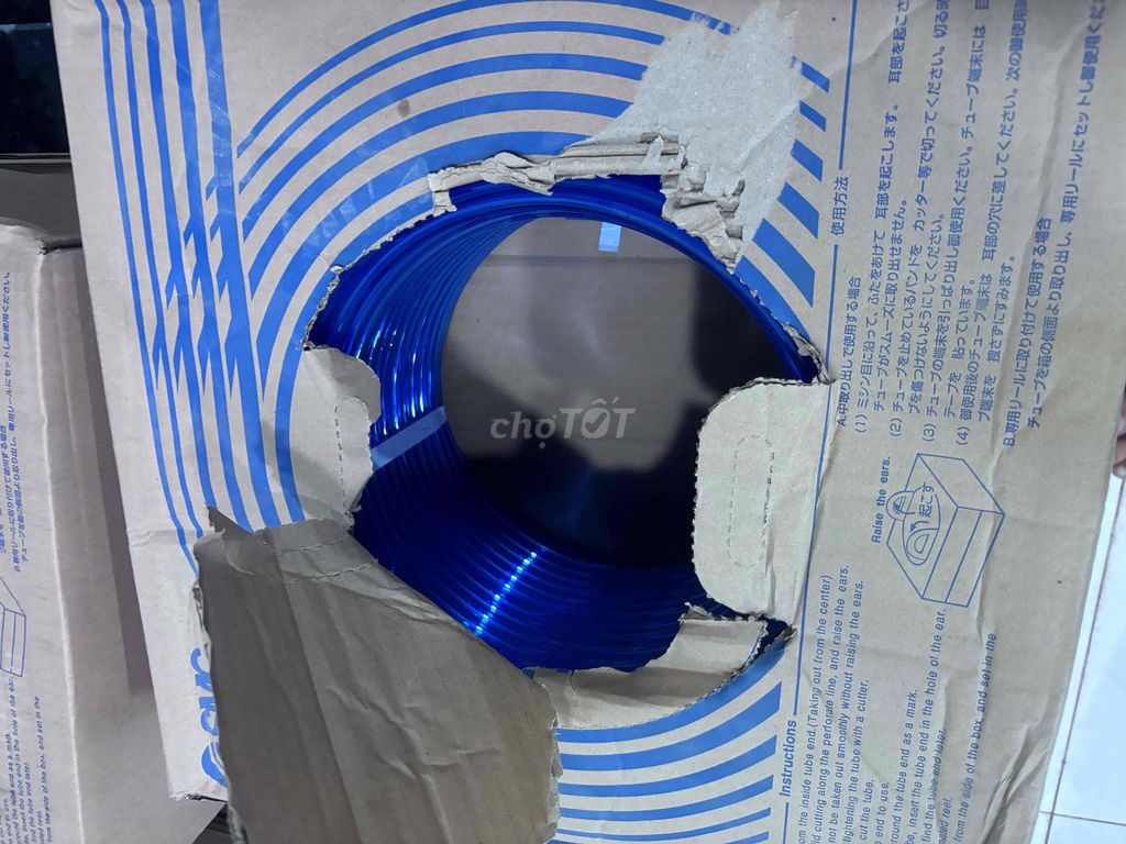 Ống hơi khí nén SMC Polyurethane Xanh. Mua bán Đồ chuyên dụng, Giống nuôi trồng tại Thị xã Điện Bàn Quảng Nam được đăng bởi Vân công hình 1