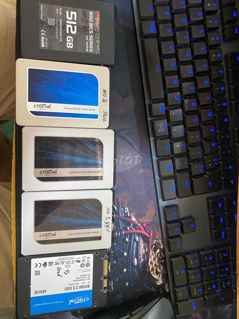 ssd 2.5 500gb hãng xịn sk rất cao. Mua bán Linh kiện (RAM, Card...) tại Huyện Trà Ôn Vĩnh Long được đăng bởi maximura hình 1