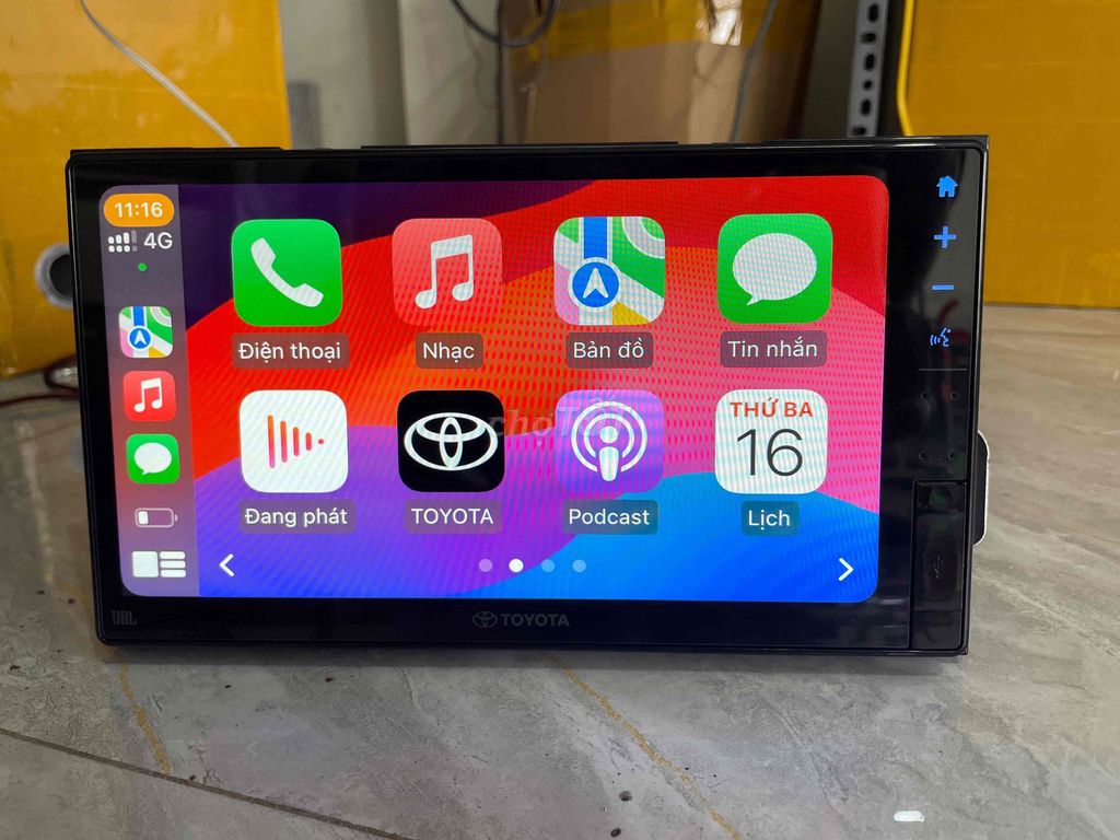 Màn hình ô tô fortuner 2025 JBL 9ich carplay k dây. Mua bán Phụ tùng xe tại Quận Hà Đông Hà Nội được đăng bởi NỘI THẤT ÂM THANH Ô TÔ hình 1