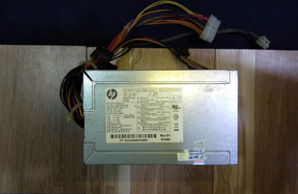 Nguồn máy tính HP 300W (BH 3 tháng). Mua bán Linh kiện (RAM, Card...) tại Quận 5 Tp Hồ Chí Minh được đăng bởi Nguyen Minh Nhut hình 1
