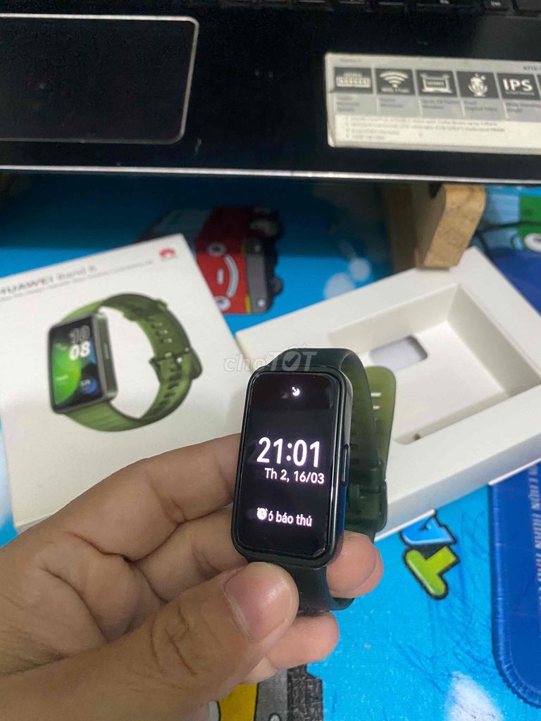 Huawei Band 8 Xanh lá. Mua bán Thiết bị đeo thông minh tại Quận Bình Tân Tp Hồ Chí Minh được đăng bởi Thanh Phong hình 1