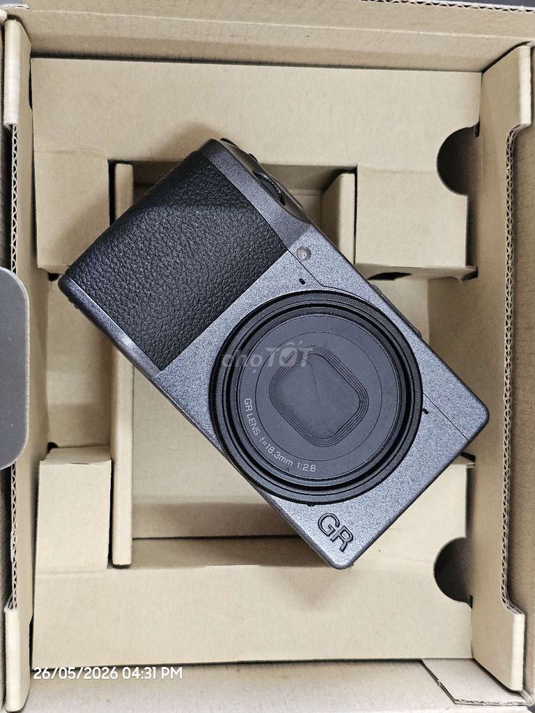 Máy ảnh Ricoh GR3 Street Xám Fullbox. Mua bán Máy ảnh, Máy quay tại Quận Hoàng Mai Hà Nội được đăng bởi Mfstudio hình 1