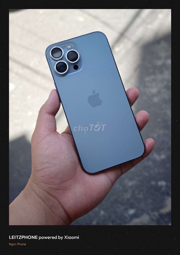 iPhone 13 Pro Max 128GB Xanh Đã sử dụng. Mua bán Điện thoại tại Quận Gò Vấp Tp Hồ Chí Minh được đăng bởi hạ hình 1