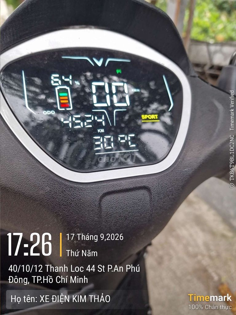 Vinfast Evo Grand 1 pin 2.4kw Xe đẹp
