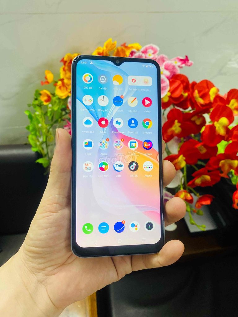 Vivo Y21 64GB Xanh, zin full chức năng. Mua bán Điện thoại tại Quận Tân Bình Tp Hồ Chí Minh được đăng bởi ANH ĐỨC Store hình 1