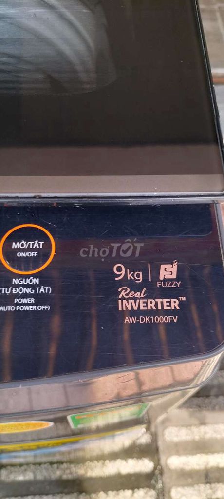Máy giặt Toshiba 9kg lồng đứng. Mua bán Máy giặt tại Quận 6 Tp Hồ Chí Minh được đăng bởi Thanh phong  hình 1