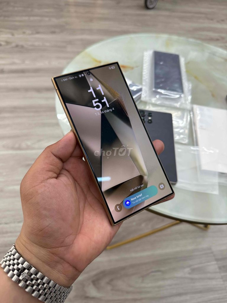 Samsung Galaxy S24 Ultra 256GB Vàng. Mua bán Điện thoại tại Quận 8 Tp Hồ Chí Minh được đăng bởi bin mobile  hình 1