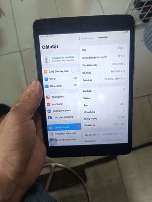 Apple iPad mini 2 32GB Xám Sọc màn hình. Mua bán Máy tính bảng tại Thành phố Thủ Đức Tp Hồ Chí Minh được đăng bởi võ hùng cường 