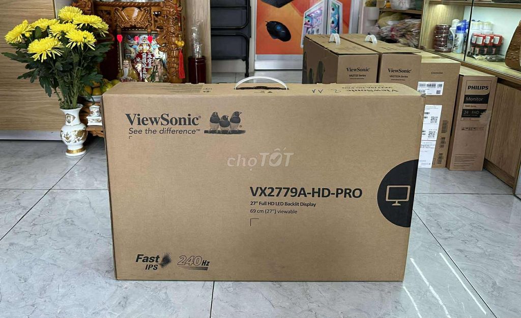 Màn New 27"240hz ViewSonic VX2779A-HD-PRO IPS. Mua bán Phụ kiện (Màn hình, Chuột...) tại Quận Bình Thạnh Tp Hồ Chí Minh được đăng bởi TOÀN MÀN HÌNH hình 1