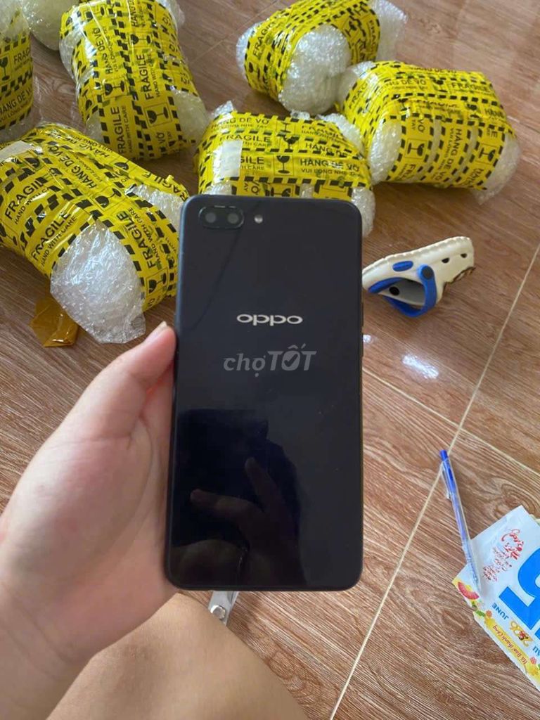 oppo a3s, 16g, pin 4200, zin, màn ám. Mua bán Điện thoại tại Thành phố Thủ Dầu Một Bình Dương được đăng bởi Phước Mobile hình 1