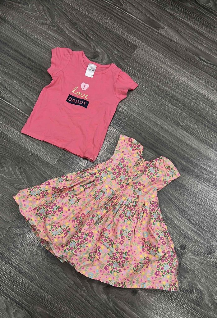 (Váy bé gái 3-6 tháng) Ngọt Ngào Tặng Áo Thun Bé. Mua bán Mẹ và bé tại Huyện Bình Chánh Tp Hồ Chí Minh được đăng bởi Quyên hình 1