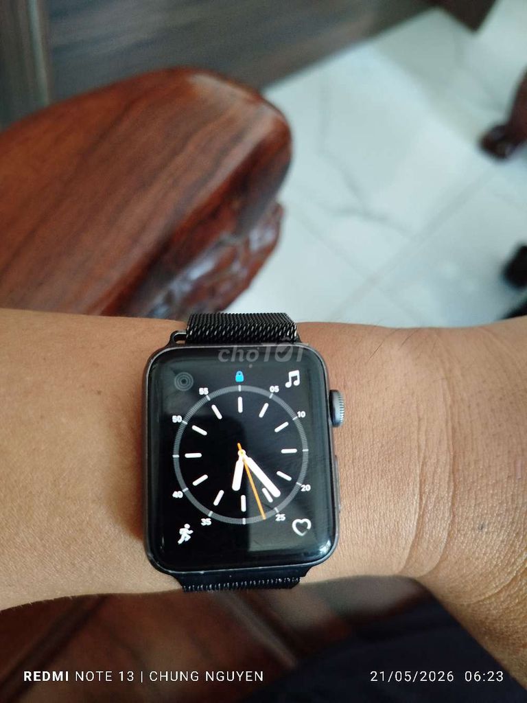 Apple Watch Series 3 42mm Đen. Mua bán Thiết bị đeo thông minh tại Thành phố Pleiku Gia Lai được đăng bởi Chung Nguyễn hình 1